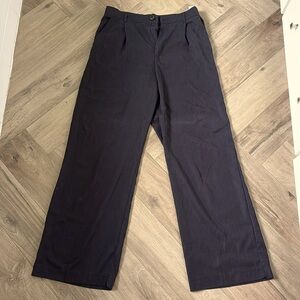 Zara high waist wide leg trouser